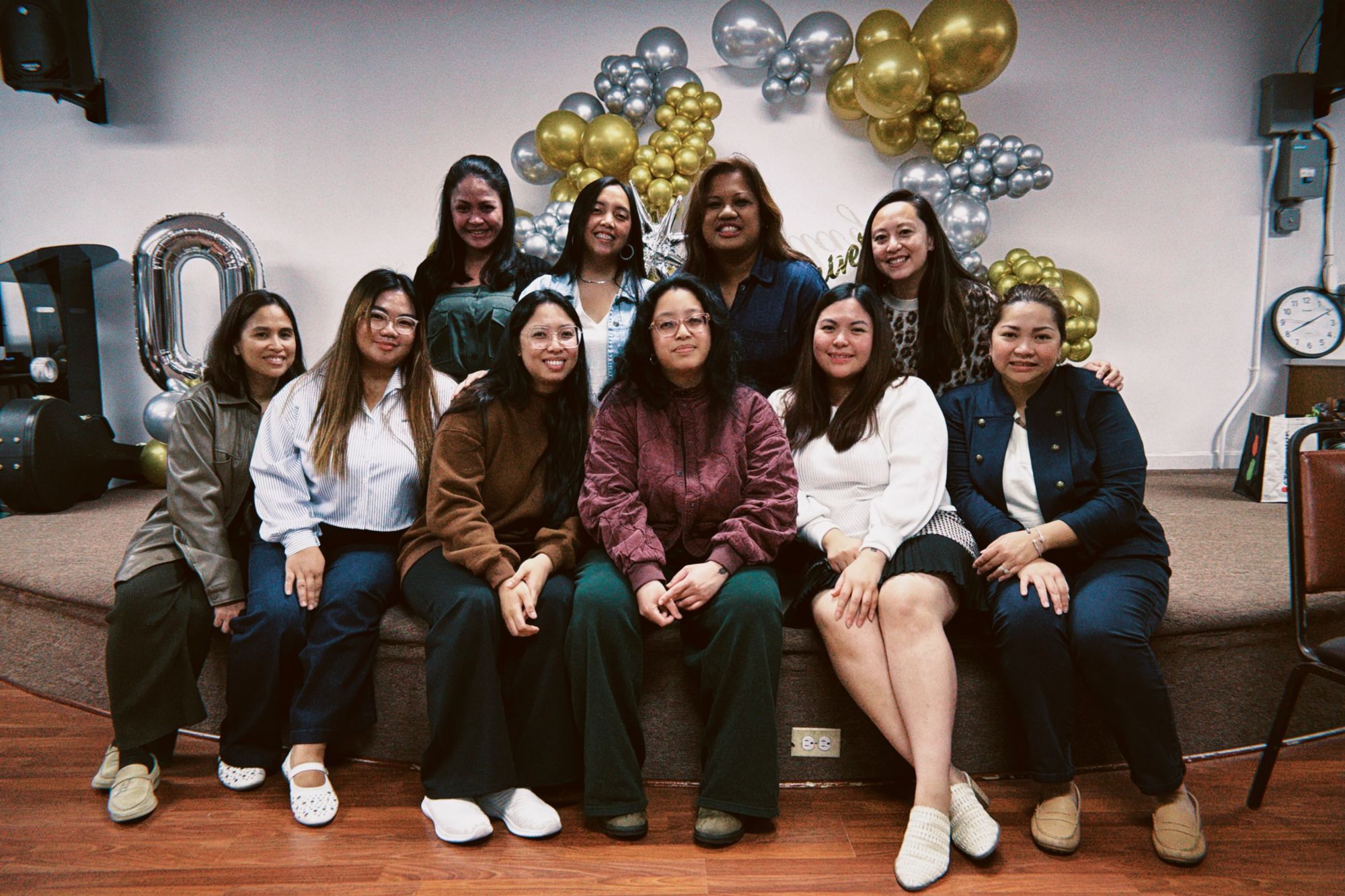 The young adult ladies group